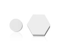 CWPFVQA 200 Pièces Modèles De Patchwork, Modèles De Patchwork Hexagonaux Ronds, Décoration De Matériel De Patchwork, Accessoires De Matelassage, Accessoires De Matelassage De Patchwork en Carton