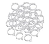 CWPFVQA 300 Pièces Pinces À Cravates À Vin, Pinces De Support pour Plantes, Pinces À Treillis, Clips De Connexion pour Plantes, Boucles en Rotin, Clips De Culture De Fleurs Et De Légumes