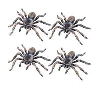 CWPFVQA Araignée Réaliste 4 Pièces, Fausse Enseignement Cognitif, Modèle Mimétisme Animal