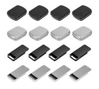 CWPFVQA Boîte À Bonbons 8 Pièces, Boîte Push-Pull 8 Pièces, Boîte en Métal avec Couvercle, Petite Boîte en Métal, Boîte De Rangement en Métal, Boîte De Rangement pour Petits Objets