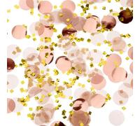 CWPFVQA Confettis 30G, Confettis De Décoration De Table, Confettis De Remplissage De Ballons, Confettis De Décoration De Fête, Confettis De Mariage, Confettis À Paillettes Rondes