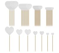 CWPFVQA Inserts De Cuisson 42 Pièces, Décoration De Muffins, Garniture De Gâteau en Forme De Cœur, Garniture De Cupcake pour Mariage, Inserts De Gâteaux Et De Muffins