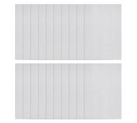 CWPFVQA Pack De 20 Patchs Adhésifs Thermocollants, Patchs De Colle Chaude Double Face, Patchs Adhésifs pour Couture, Accessoires De Couture, Électroménager