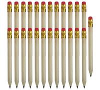 CWPFVQA Paquet De 25 Crayons Avec Gomme, Crayons Hb, Mini Crayons, Crayons En Bois Pour Enfants, Adaptés À L'École, Au Bureau Et Plus Encore