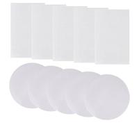 CWPFVQA Paquet De 5 Tampons Déshydrateurs Rectangulaires avec 5 Tampons Déshydrateurs Ronds, Tampons Déshydrateurs pour Sèche-Linge, Tampons Déshydrateurs en Silicone Antiadhésifs