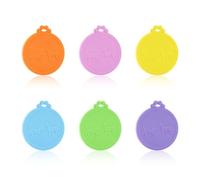 CWPFVQA Paquet De 6 Couvercles Scellés pour Boîtes pour Animaux De Compagnie, Couvercles pour Pots De Nourriture pour Animaux De Compagnie, Couvercles pour Le Stockage des Aliments
