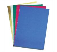 CWR Cannetè 2225/5 Carton Ondulé Métallisé 50 x 70 cm Lot de 10 Bleu