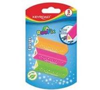 CWR KR971813 gomme à effacer Caoutchouc Couleurs assorties 3 pièce(s)
