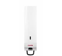 CWS Distributeur de Savon / Crème Paradis Crème Universel Avec Panneau, Blanc
