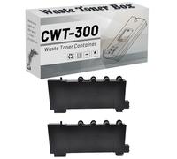 CWT-300 CWT300 Boîte de Toner usagé Conteneur de Rechange Compatible pour imprimante pour Pantum CP2300, CP2500PLUS, CM7105DN, CM7100, fiabilité et longévité 2 Pack