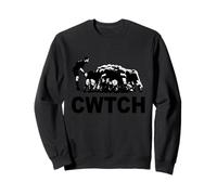 Cwtch Rugby Scrum Humour Sweatshirt