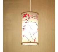 CWVYKNP Lampe Suspendue Lanterne Chinoise Plafonnier Suspendu en Imitation De Parchemin Créatif, Lampe Suspendue De Style Zen pour Salon De Thé Et Restaurant Éclairage Vintage pour Bar, Salle