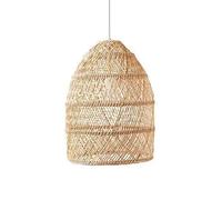 CWVYKNP Lampe Suspendue Pour Îlot De Cuisine/évier Luminaire Rustique Pour Salle À Manger Suspension En Rotin Style Ferme Grand Luminaire Suspendu Style Campagne Américaine