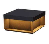 CWVYKNP Luminaire sur Poteau Moderne À Intensité Variable Noir Lampe Pilier Contemporaine Style Ferme Lampe sur Poteau Extérieure Câblée Étanche pour Jardin, Cour, Patio, Porche, Colonnes D'entrée