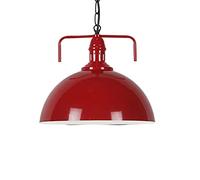 CWVYKNP Suspension Créative Pour Sous-sol Lustre Décoratif Style Usine Milieu Du Siècle Lampe Suspendue Colorée Avec Chaîne Éclairage Industriel Pour Plafond D'hôtel, Entrepôt, Escalier