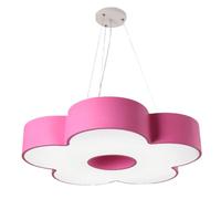 CWVYKNP Suspension LED Couleur Macaron Pour Chambre D'enfant, Forme De Fleur Lustre Créatif Moderne Pour Chambre De Bébé Lampe Suspendue Industrielle En Métal À Hauteur Réglable Pour Chambre