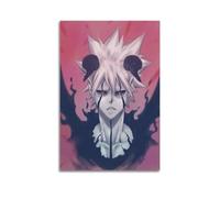 CWXBXQQ Poster d'anime Asta Black Clover - Impression sur toile murale - Décoration moderne pour chambre à coucher - 20 x 30 cm