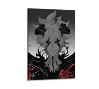 CWXBXQQ Poster d'anime Black Clover Asta - Peinture sur toile murale - Impression d'art moderne pour chambre à coucher - 50 x 75 cm