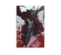 CWXBXQQ Poster de l'anime Asta Black Clover - Impression sur toile murale - Décoration murale moderne pour chambre à coucher - 60 x 90 cm