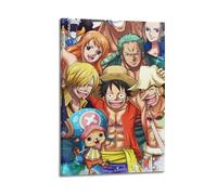 CWXBXQQ Poster de personnage d'anime One Piece - Peinture sur toile murale et image d'art moderne pour chambre à coucher - 50 x 75 cm