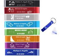 CWYW Les ouvre-bouteilles de poche de 30 pcs-personnages pour la fête de mariage, les faveurs de mariage pour les invités, les ouvre-bouteilles personnalisés, les colorés, l'aluminium