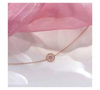 CWZZWS Bracelet Charme de Fleur de Soleil élégant Cristal Rose Bracelet Bracelet Mince Liaison Bracelets Dames Fashion Bijoux Cadeaux
