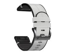 CWZZWS Bracelet de sangle de 26 mm 22 mm pour Fenix 7 7x 6 6x Pro 5x plus 3hr 945 955 pour TACTIX Bravo Delta Mk2i en cuir Silicone Watch Band