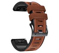 CWZZWS Bracelet de sangle de 26 mm 22 mm pour Fenix 7 7x 6 6x Pro 5x plus 3hr 945 955 pour TACTIX Bravo Delta Mk2i en cuir Silicone Watch Band