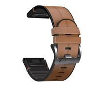 CWZZWS Bracelet de sangle de 26 mm 22 mm pour Fenix 7 7x 6 6x Pro 5x plus 3hr 945 955 pour TACTIX Bravo Delta Mk2i en cuir Silicone Watch Band