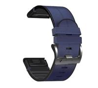 CWZZWS Bracelet de sangle de 26 mm 22 mm pour Fenix 7 7x 6 6x Pro 5x plus 3hr 945 955 pour TACTIX Bravo Delta Mk2i en cuir Silicone Watch Band