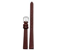 CWZZWS Bracelet pour Femmes en Cuir en Cuir Authentique 6 mm 8 mm 10 mm 12 mm Lizards Strape DE Court