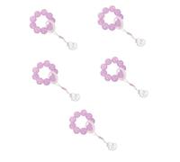 CWZZWS Bracelet torsadé à la Main, Chapelet pour Femmes, Bijoux de prière, Bijoux de prière en Verre