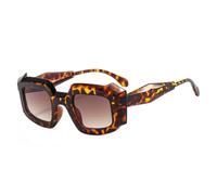 CWZZWS Couleurs de Mode de Mode Populaires Lunettes de Soleil Femmes Rétro Shades irrégulières UV400 Men de Tendance Blue Red Sun Sun