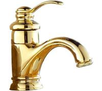 CWZZWS Évier de Cuisine Taps Robinet en Laiton Massif en Laiton à Une Seule Manche à Un Seul Trou de Cuisine à Trou de Cuisine, Robinet de mixeur Robinet de Salle de Bain