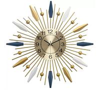 CWZZWS Horloge Murale Murale Moderne Horloge Murale en métal Grande étoile Horloge Murale décorative pour la Maison, Salon, horloges murales de Bureau pour Le Salon