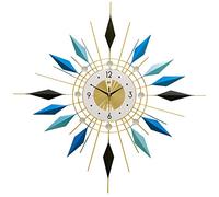 CWZZWS Horloges murales décoratives légères Horloge de Luxe Horloge Murale Mode créativité Salon décoration décoration Art Horloge de Mur Moderne Simple Horloge Murale Moderne Horloge