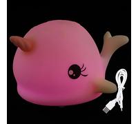 CWZZWS Lampe 1set Whale Night Light Night Stand Lampe Light Light Light Lights Nursery Night Lightnight Lights Night Light Tap Night Lampe Tap Tap Night Light Whale Falls Lights USB Lampe