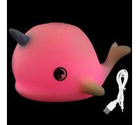 CWZZWS Lampe 1set Whale Night Light Night Stand Lampe Light Light Light Lights Nursery Night Lightnight Lights Night Light Tap Night Lampe Tap Tap Night Light Whale Falls Lights USB Lampe