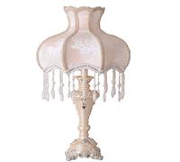 CWZZWS Lampe de Table de Table de Style européen Lampe de lit à la Main de Dentelle de Dentelle de Dentelle à Lampe à la Lampe à Lampe Victorienne de Style Victorien Lampe de Bureau Utilisation de