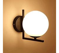 CWZZWS Lumières murales Conce Murale, Mur Light Postmodern Bedroom Sconce Gold Gold Wall Lightture Grot Globe Globe Blobe Mur
