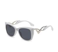 CWZZWS Lunettes de Soleil Femmes Vintage Party Shades Mirror Surdimension Travel Lady Lunes UV400