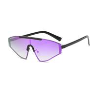 CWZZWS Lunettes de Soleil sans Bord Femmes Vintage Cat's Eye Sun Glasses Men Retro Shades UV400 Eyewear