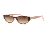 CWZZWS Nouveau 2025 Fashion Small Small One Piece Sunglasses Femmes Vintage Cat's Eye Sun Glasse pour Femme Unique Punk Shades UV400