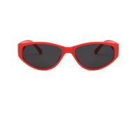 CWZZWS Nouveau 2025 Fashion Small Small One Piece Sunglasses Femmes Vintage Cat's Eye Sun Glasse pour Femme Unique Punk Shades UV400