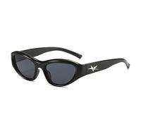 CWZZWS Nouveau 2025 Punk Sports Cat's Eye Sunglasses Femmes Goggle Vintage Men Glêmes Sun Shudes UV400