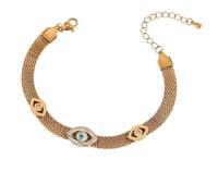 CWZZWS Nouveau Bracelet rectangulaire en Corde Noire, Fleur Ovale, Bleu Turquoise, Strass numériques Romains, en Acier Inoxydable, plaqué Or 18 carats, Bijoux, Accessoires Tendance, Cadeau créatif