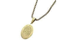 CWZZWS Produits de filles 925 Collier Sterling Silver Sainte