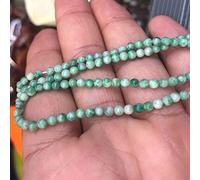 CWZZWS Rideau de Douche Charme Bijoux Garantie Pierre Naturelle Ronde Perles en Vrac Pierre De Lune Grès Amazonien Lapis Gemme Bijoux À Bricoler Soi-Même Bracelet Collier 2 3 4mm