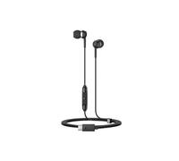 Sennheiser Écouteurs intra-auriculaires CX 80U USB-C avec télécommande intégrée et micro – Noir