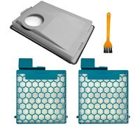 CX1 Lot de filtres compatibles avec Miele Boost CX1 Vacuum Cleaner Active, PowerLine, Allergy, Parquet PowerLine, filtre alternatif pour SF-HY 60 / SF-HA 60 (2 filtres HEPA / 1 filtre à poussière fine